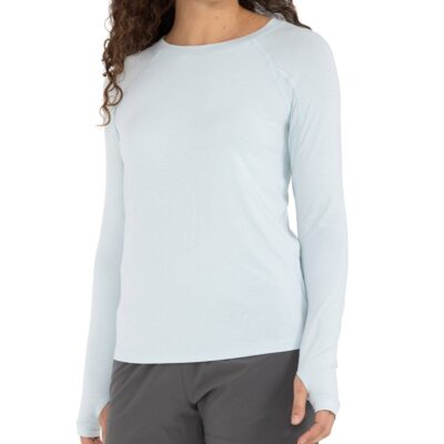 Women’s Bamboo Shade Long Sleeve – Tide Pool