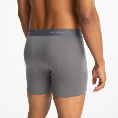 Men’s Elevate Boxer Brief – Smoke