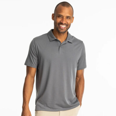 Men’s Elevate Polo – Smoke