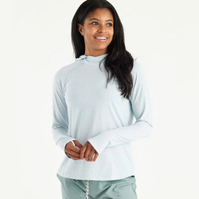 Women’s Elevate Hoodie – Heather Tide Pool