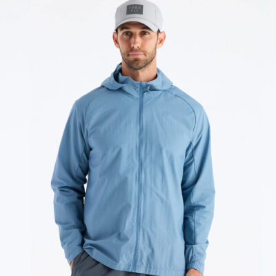 Men’s Headwind Jacket – Blue Fog