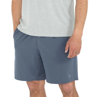 Men’s Lined Breeze Short – 7″ – Blue Dusk II