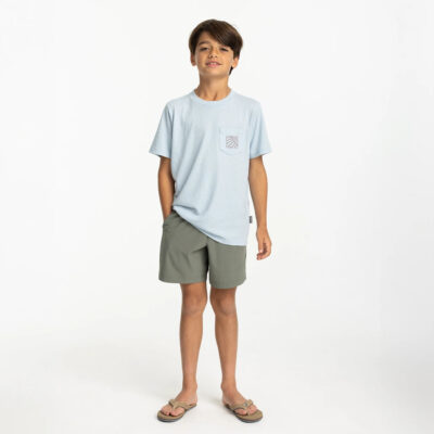 Boys’ Breeze Short – Agave Green