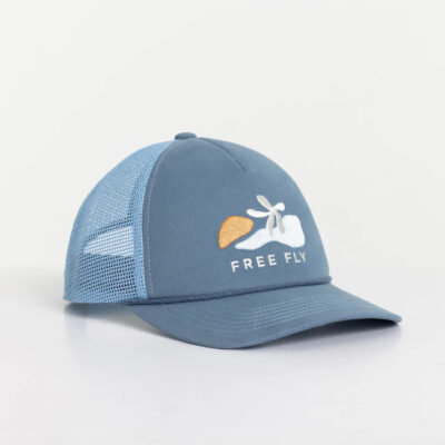 Women’s Coral Trucker Hat – Blue Fog