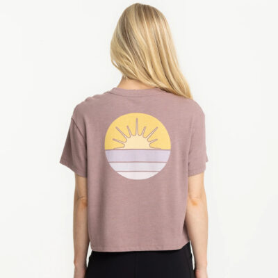 Women’s Daybreak Tee – Heather Fig