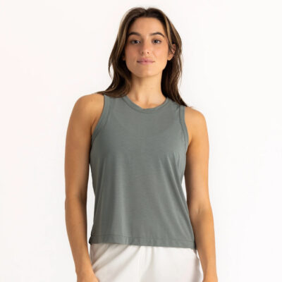 Women’s Elevate Lightweight Tank – Agave Green