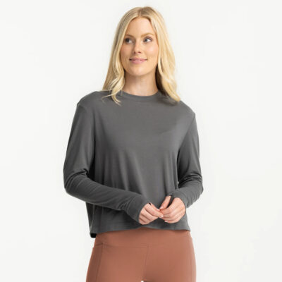 Women’s Elevate Long Sleeve – Smoke