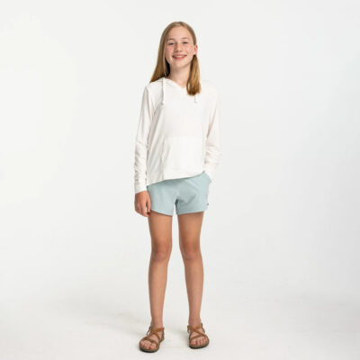 Girls’ Pull-On Breeze Short – Sea Glass