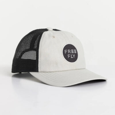 Low Pro Badge Trucker Hat – Harbor Grey