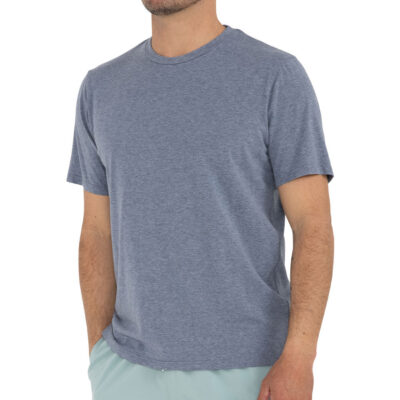 Men’s Bamboo Current Tee – Heather Stonewash