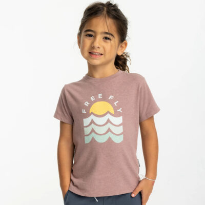 Toddler Perfect Day Tee – Heather Fig