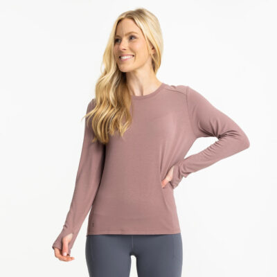 Women’s Bamboo Shade Long Sleeve II – Fig