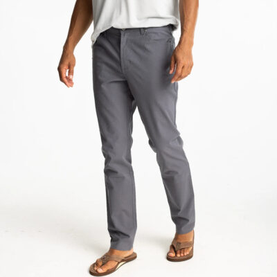 Men’s Stretch Canvas 5 Pocket Pant – Smoke