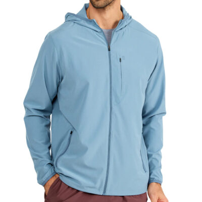 Men’s Breeze Jacket – Blue Fog