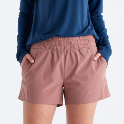 Women’s Pull-On Breeze Short – Light Sangria