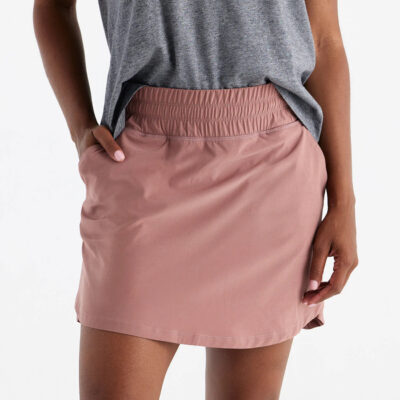 Women’s Pull-On Breeze Skirt – Light Sangria