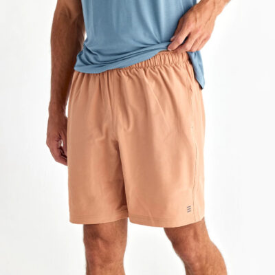 Men’s Breeze Short – 8″ – Rust