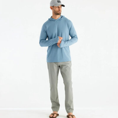 Men’s Elevate Hoodie – Blue Fog