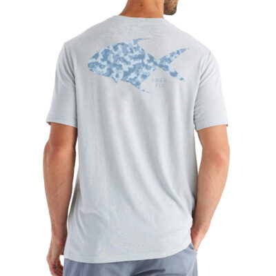 Permit Tee – Heather Aspen Grey