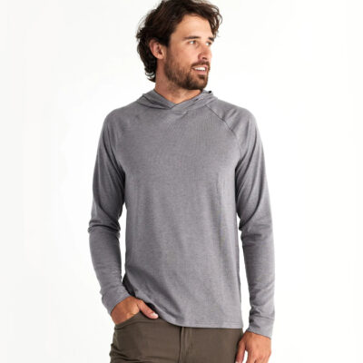 Men’s Bamboo Flex Hoodie – Heather Graphite