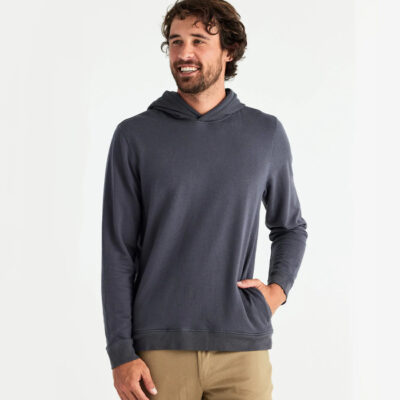 Men’s Bamboo Heritage Fleece Hoodie – Graphite