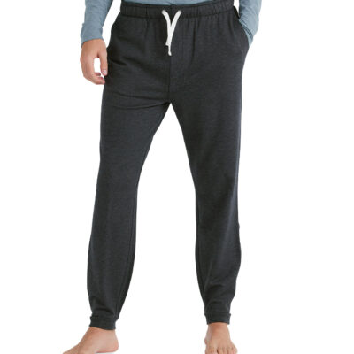 Men’s Bamboo Heritage Fleece Jogger – Heather Black