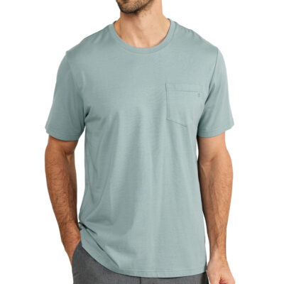 Men’s Bamboo Heritage Pocket Tee – Sabal Green