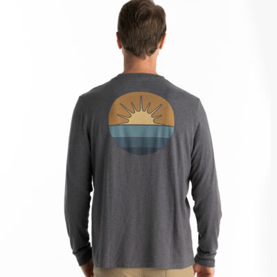 Low Light Long Sleeve – Heather Black Sand