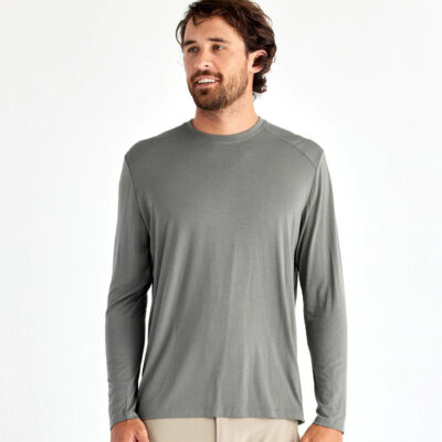 Men’s Bamboo Shade Long Sleeve – Fatigue