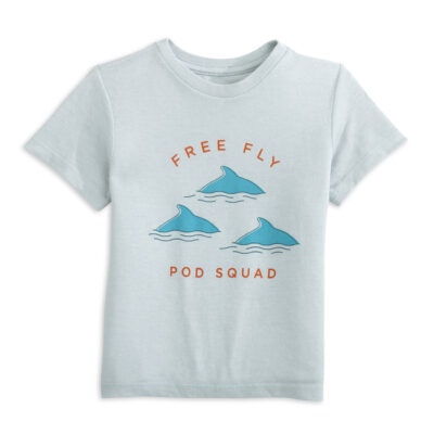 Toddler Pod Squad Tee – Heather Aspen Grey