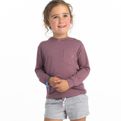 Toddler Bamboo Shade Hoodie – Sea Moss Purple