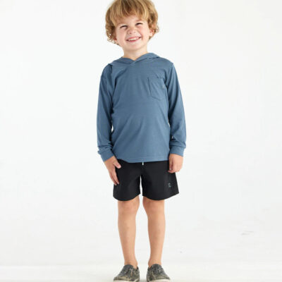 Toddler Bamboo Shade Hoodie – Slate Blue