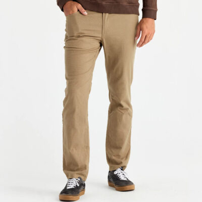 Men’s Stretch Canvas 5 Pocket Pant – Timber