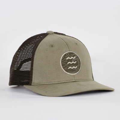 Topo Icon Snapback – Gallatin Green